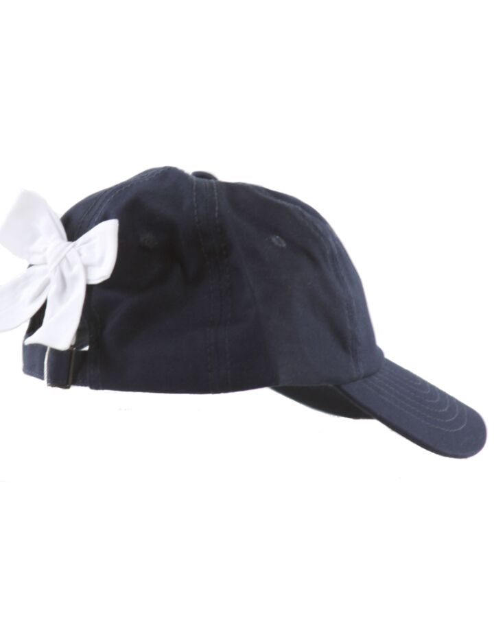 BITS AND BOWS  NAVY    HAT