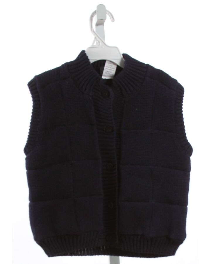 TF LAURENCE  NAVY    SWEATER VEST