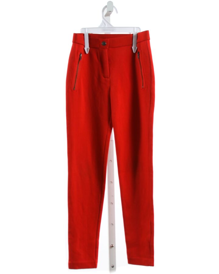 CREWCUTS  RED KNIT   PANTS