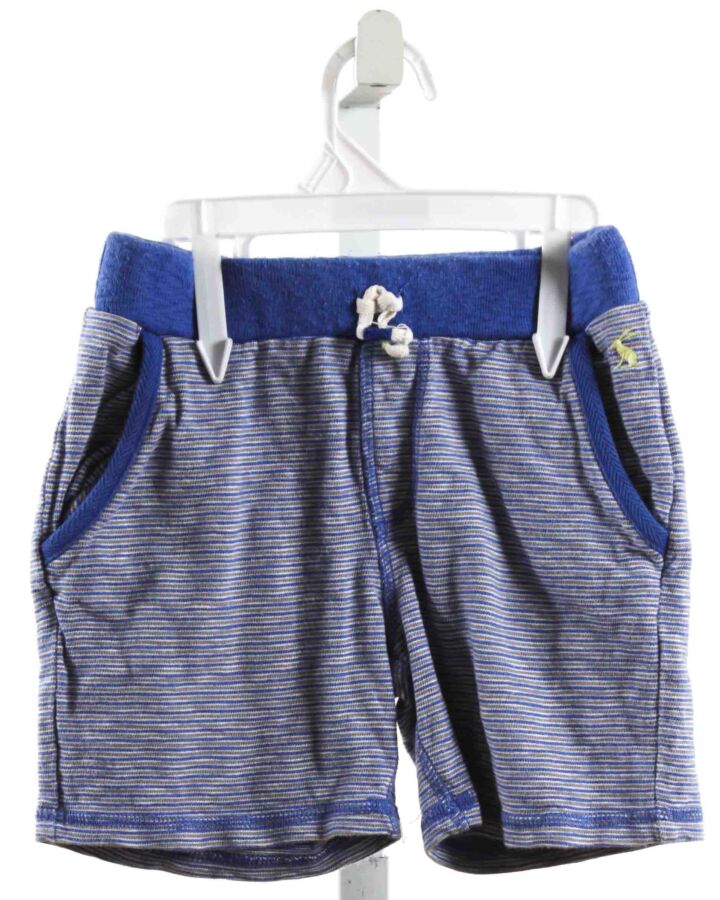 JOULES  BLUE KNIT STRIPED  SHORTS