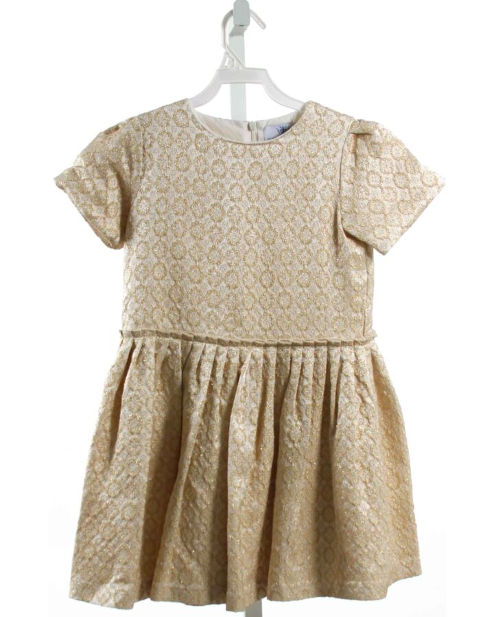 FLORENCE FANCY  GOLD    PARTY DRESS 