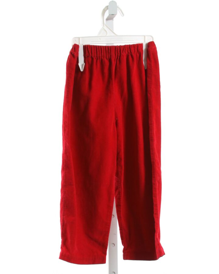 SHADES  RED CORDUROY   PANTS