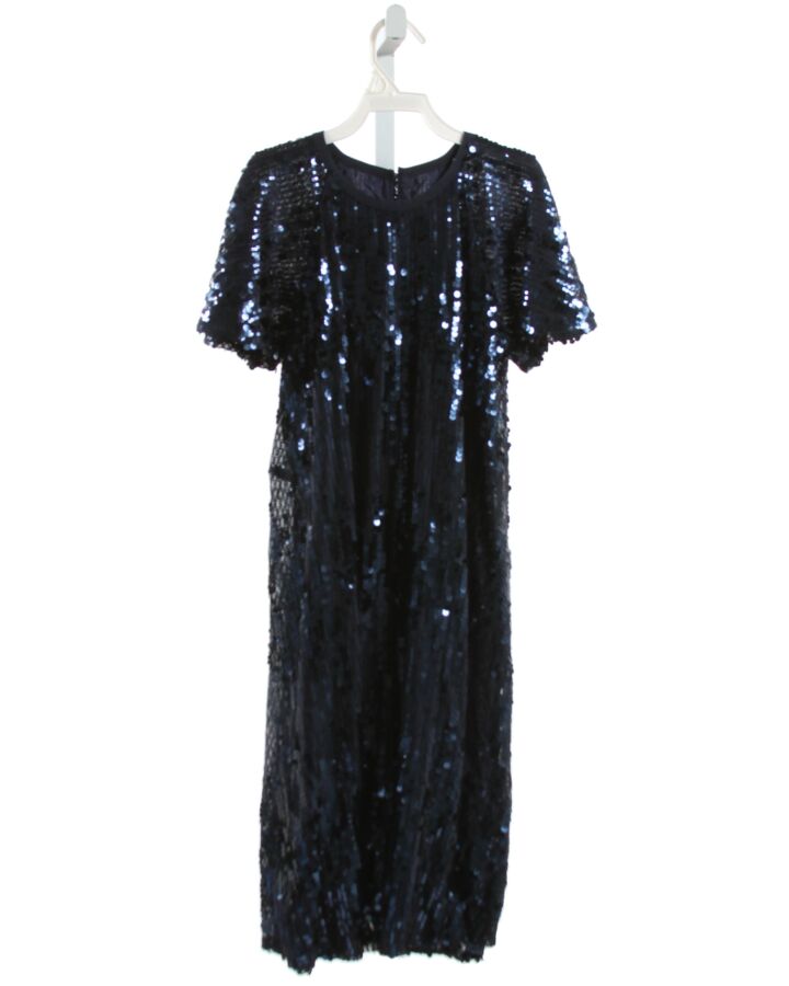 CREAMIE  NAVY   SEQUINED PARTY DRESS