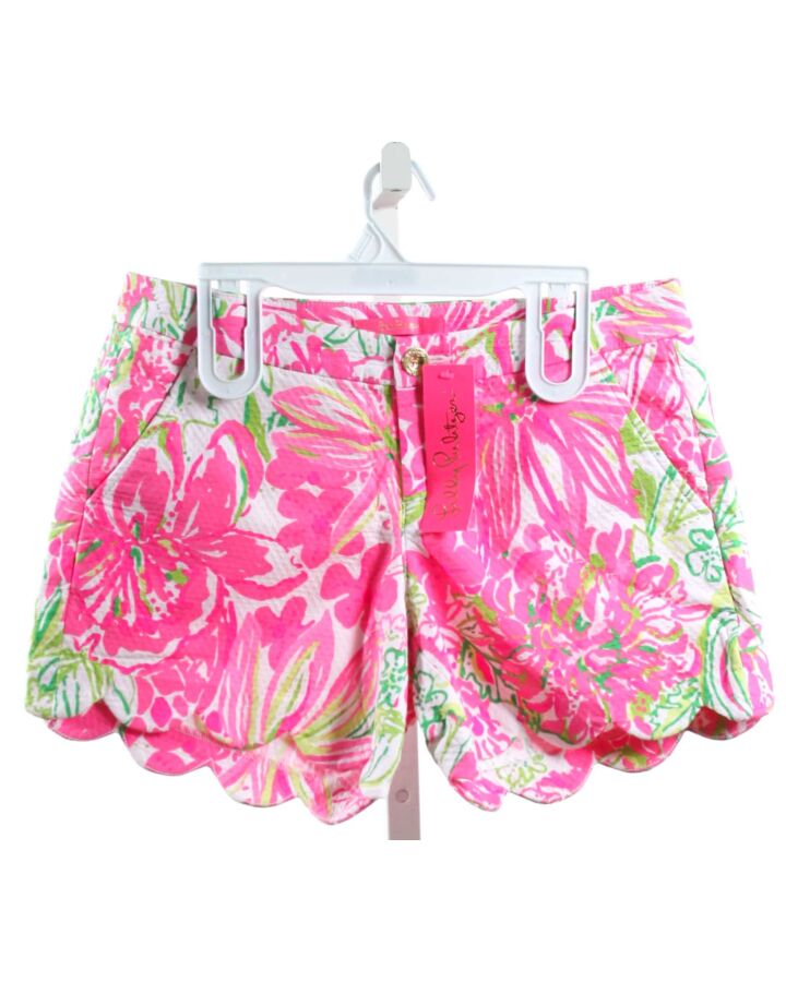 LILLY PULITZER  HOT PINK  FLORAL  SHORTS