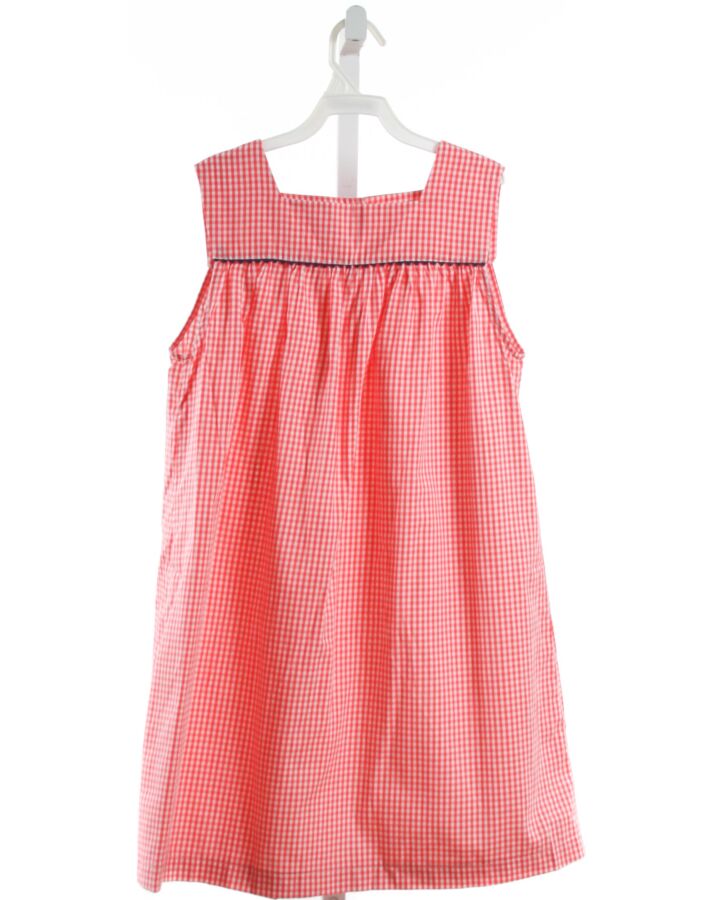 KATE & LIBBY  RED  GINGHAM  DRESS
