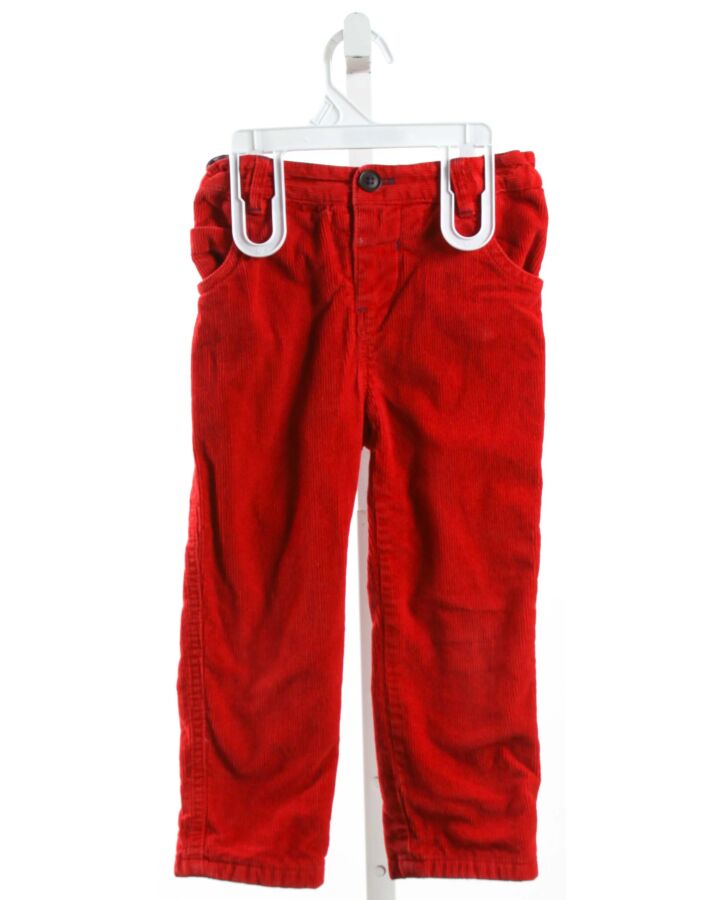 BABY BODEN  RED CORDUROY   PANTS