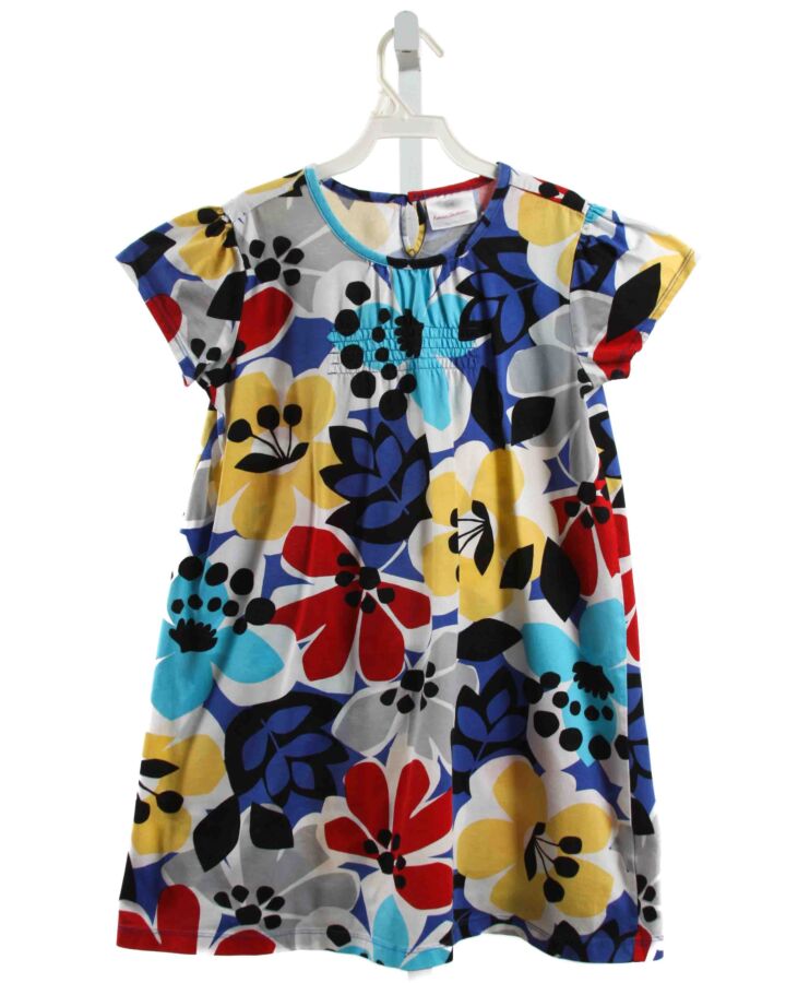 HANNA ANDERSSON  MULTI-COLOR  FLORAL  KNIT DRESS