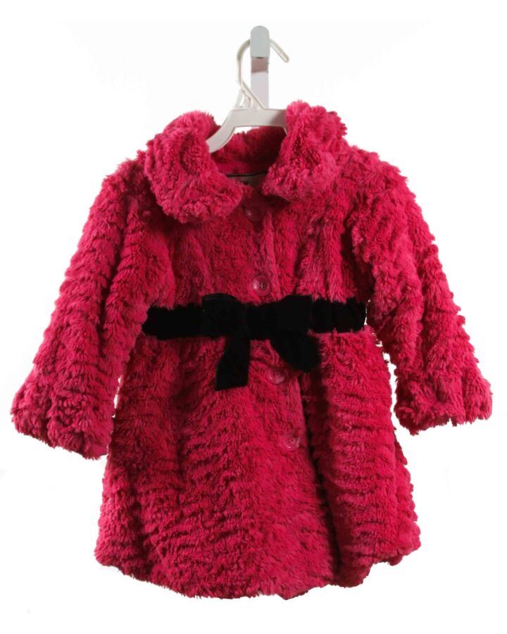 WIDGEON  HOT PINK    DRESSY OUTERWEAR WITH BOW