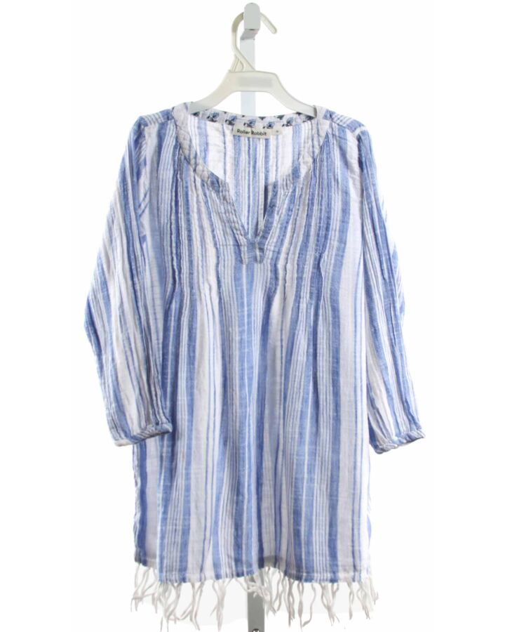 ROBERTA ROLLER RABBIT  BLUE  STRIPED  COVER UP