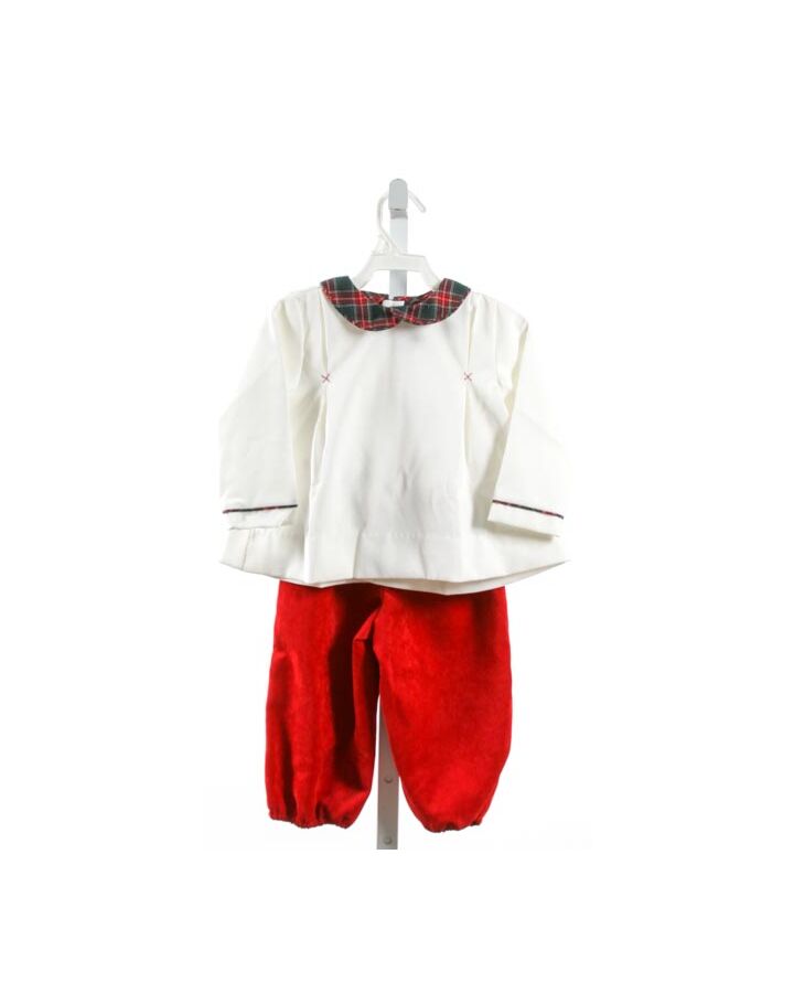 ALICE KATHLEEN  RED CORDUROY  2-PIECE OUTFIT