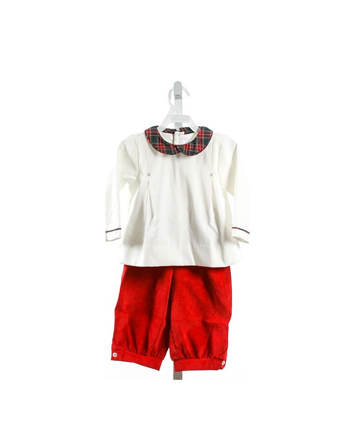 ALICE KATHLEEN  RED CORDUROY  2-PIECE OUTFIT