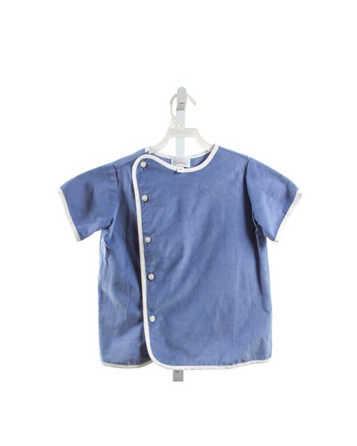 RED BEANS  BLUE POLY CORD   CLOTH SS SHIRT 