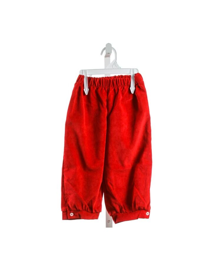 ALICE KATHLEEN  RED POLY CORD   PANTS 