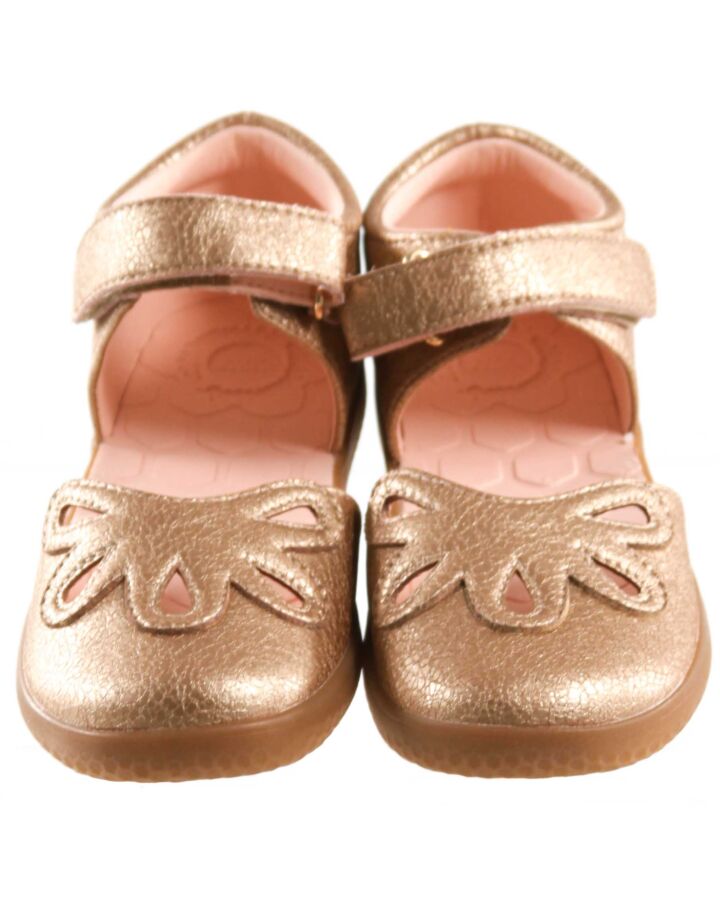 LIVIE & LUCA GOLD MARY JANES *NEW WITHOUT TAG *NWT SIZE TODDLER 13