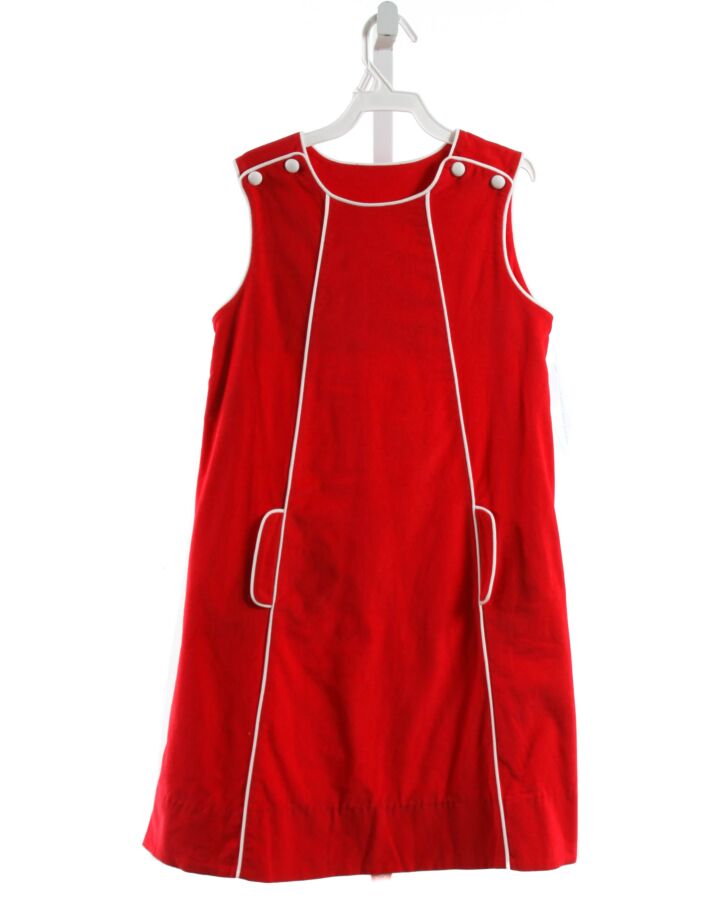 LULLABY SET  RED CORDUROY   DRESS