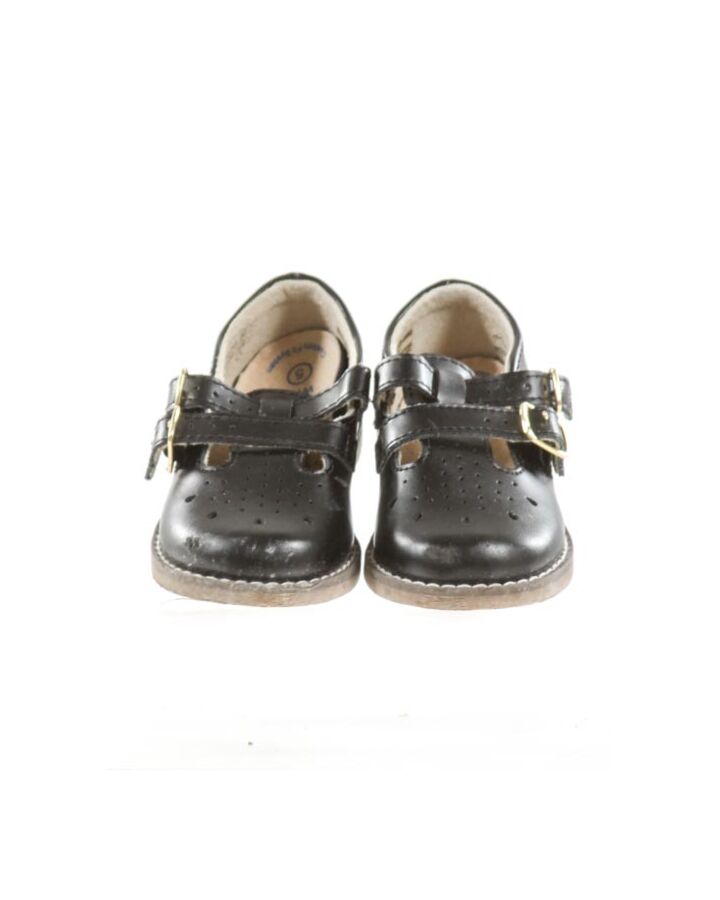 FOOTMATES BLACK MARY JANES *SIZE TODDLER 5; GUC - SCUFF MARK