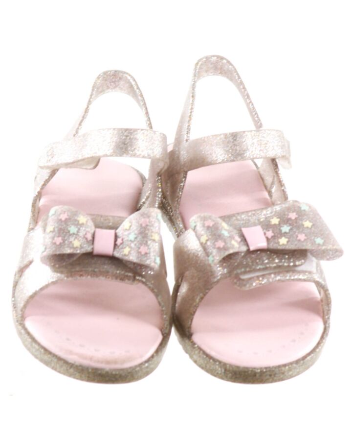 WORLD COLORS PINK SANDALS *RUBBBER *GUC SIZE TODDLER 13