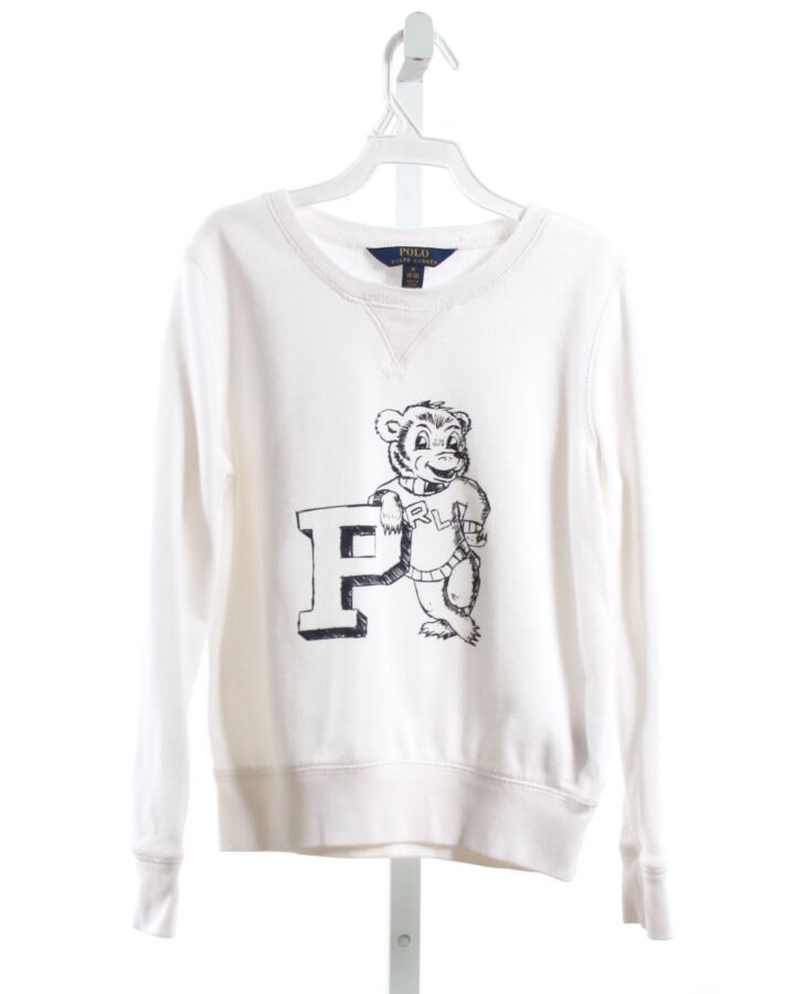 POLO BY RALPH LAUREN  WHITE   PRINTED DESIGN PULLOVER