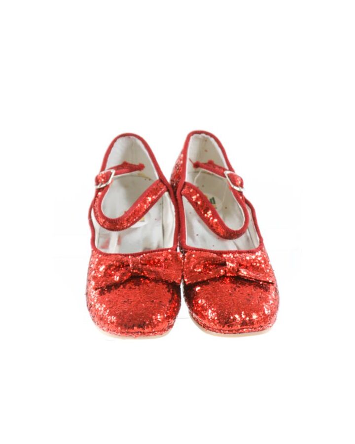 KID COSTUMES RED GLITTER SHOES *TODDLER SIZE 13; NWT