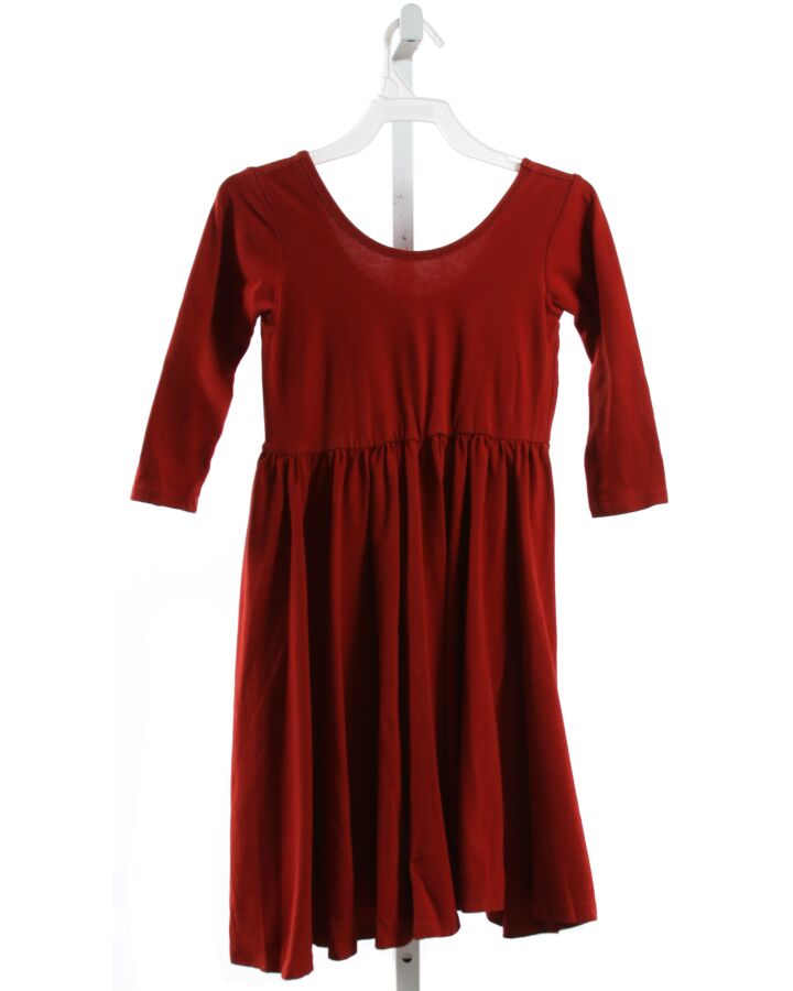 ALICE + AMES  RED    KNIT DRESS
