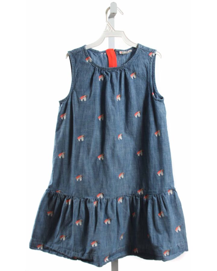 CREWCUTS  CHAMBRAY   EMBROIDERED DRESS