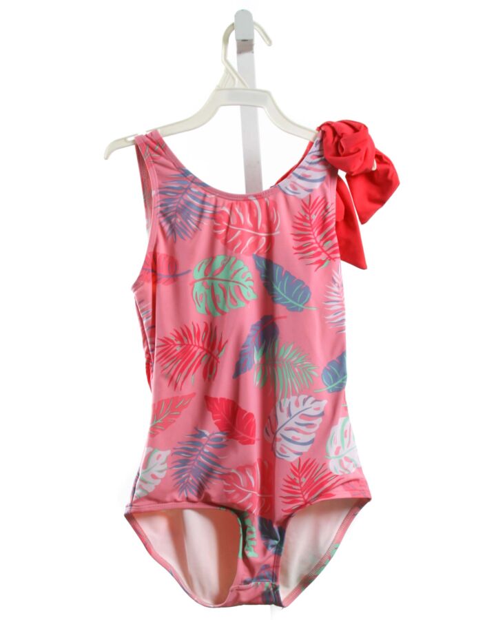 THE BEAUFORT BONNET COMPANY  PINK    1-PIECE SWIMSUIT WITH BOW