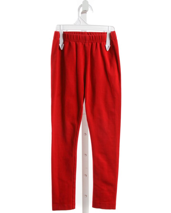 HANNA ANDERSSON  RED KNIT   LEGGINGS