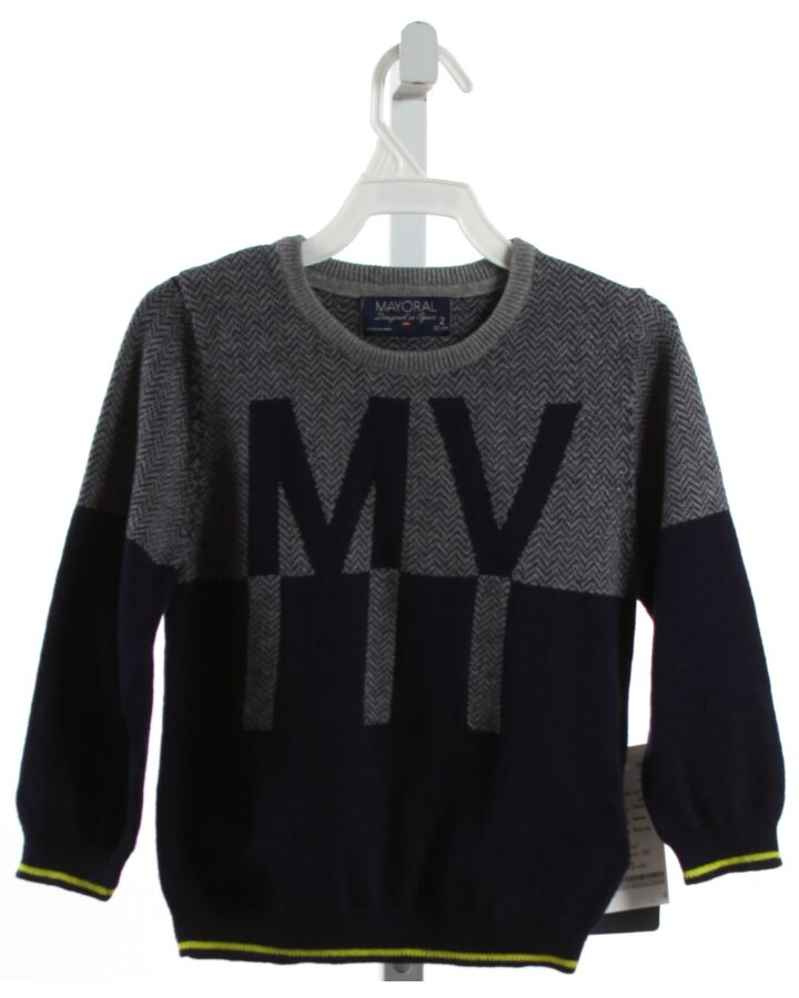 MAYORAL  NAVY    SWEATER 