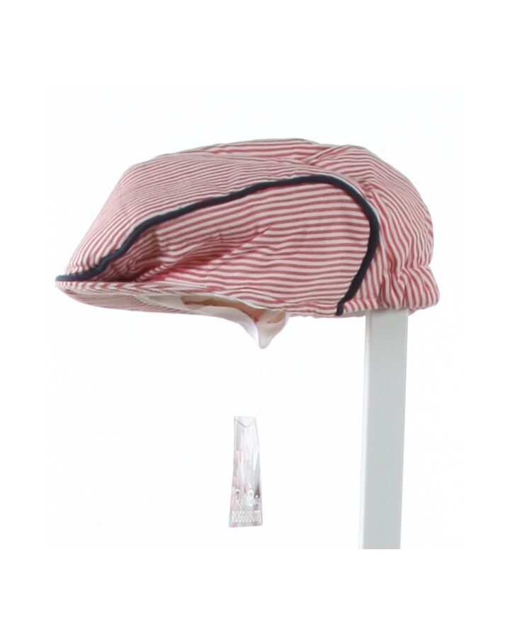RUFFLE BUTTS  RED  STRIPED  ACCESSORIES - HEADWEAR 