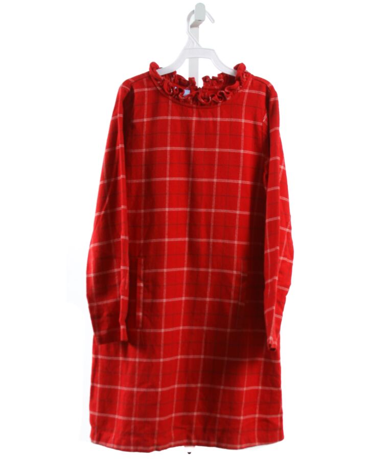 BELLA BLISS  RED  PLAID  DRESS