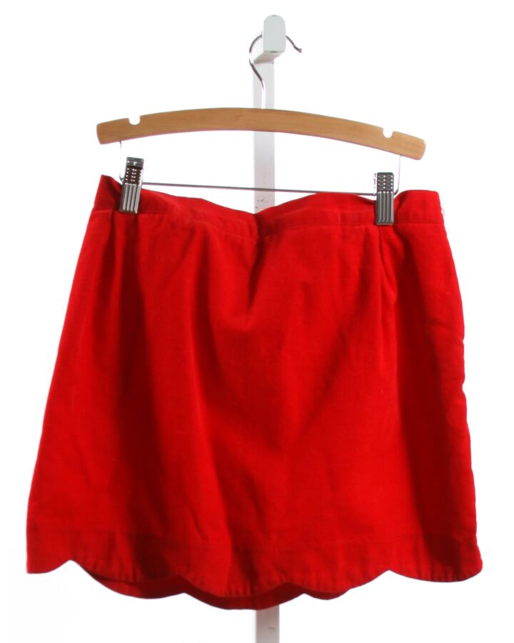 BROWN BOWN COMPANY  RED CORDUROY   SKIRT