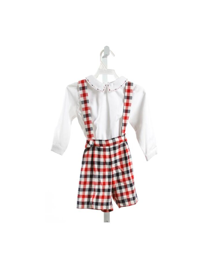 LULI & ME  MULTI-COLOR  GINGHAM  2-PIECE OUTFIT