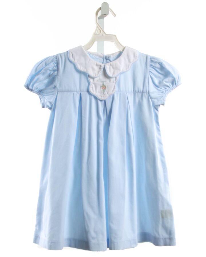 PIXIE LILY  LT BLUE   EMBROIDERED DRESS