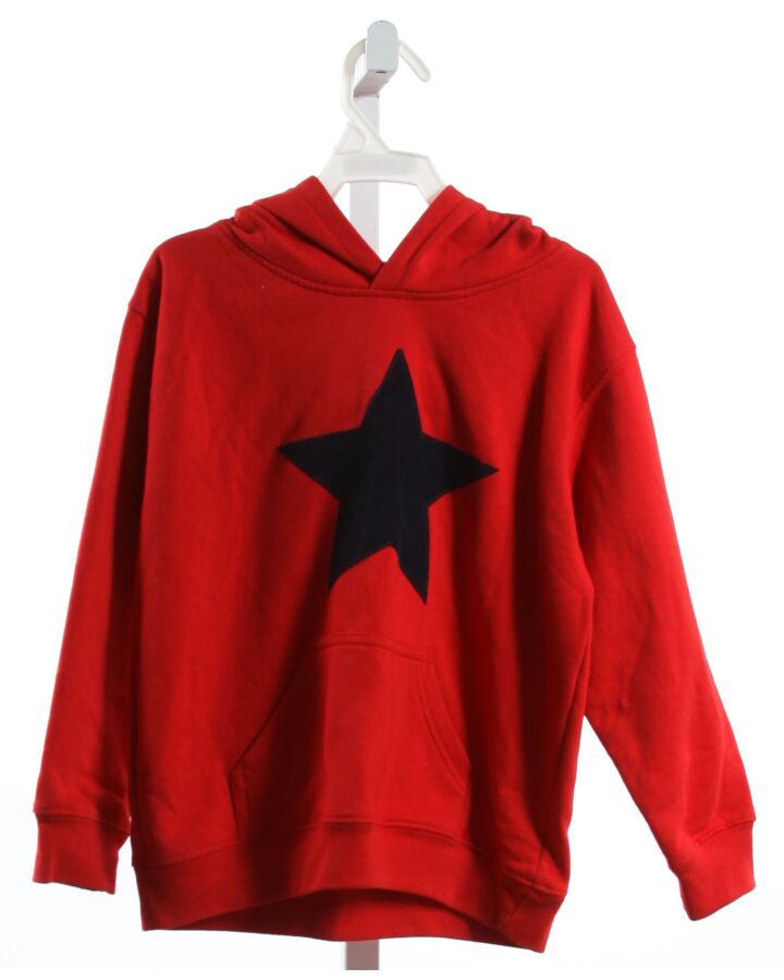 HANNAH KATE  RED   APPLIQUED PULLOVER