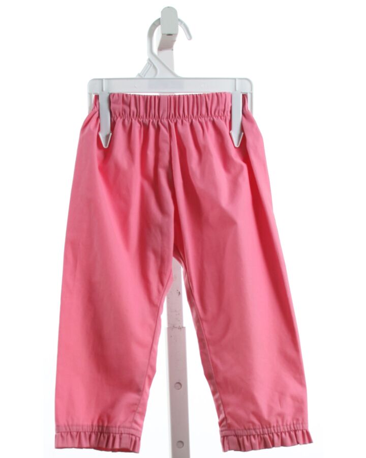 THE BEAUFORT BONNET COMPANY  PINK    PANTS WITH RUFFLE