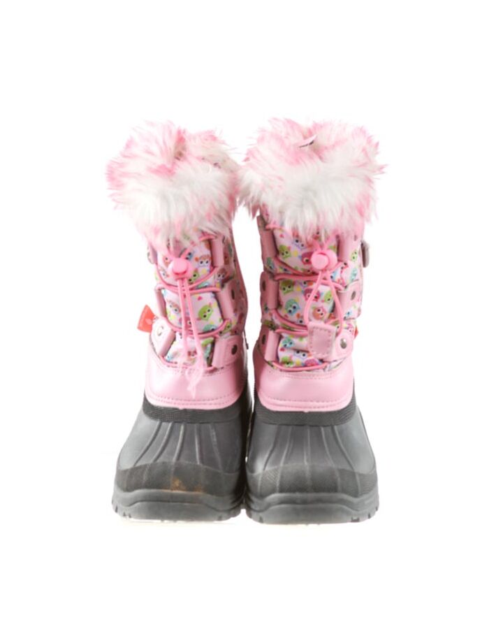 DREAM PAIRS PINK SNOW BOOTS *SIZE TODDLER 12; GUC - MINOR WEAR