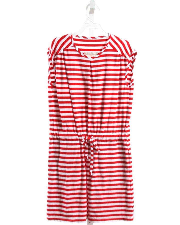 HANNAH KATE  RED  STRIPED  KNIT DRESS