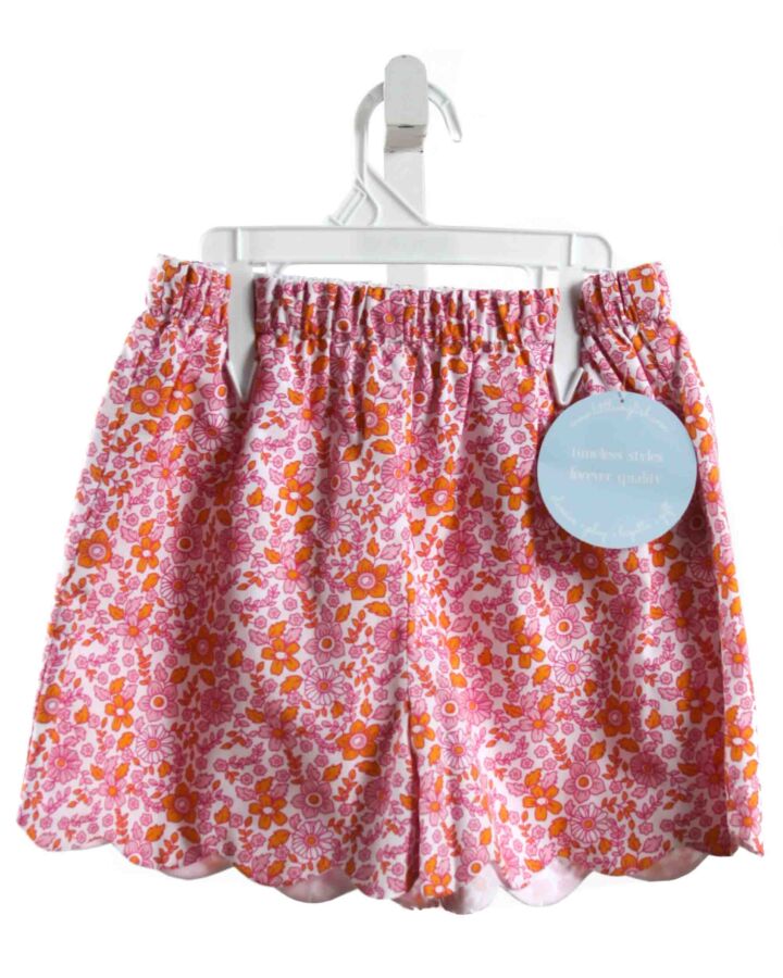 LITTLE ENGLISH  PINK  FLORAL  SHORTS