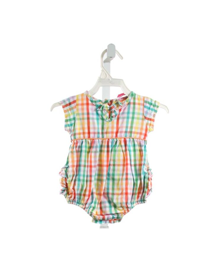 RUFFLE BUTTS  MULTI-COLOR  GINGHAM  BUBBLE