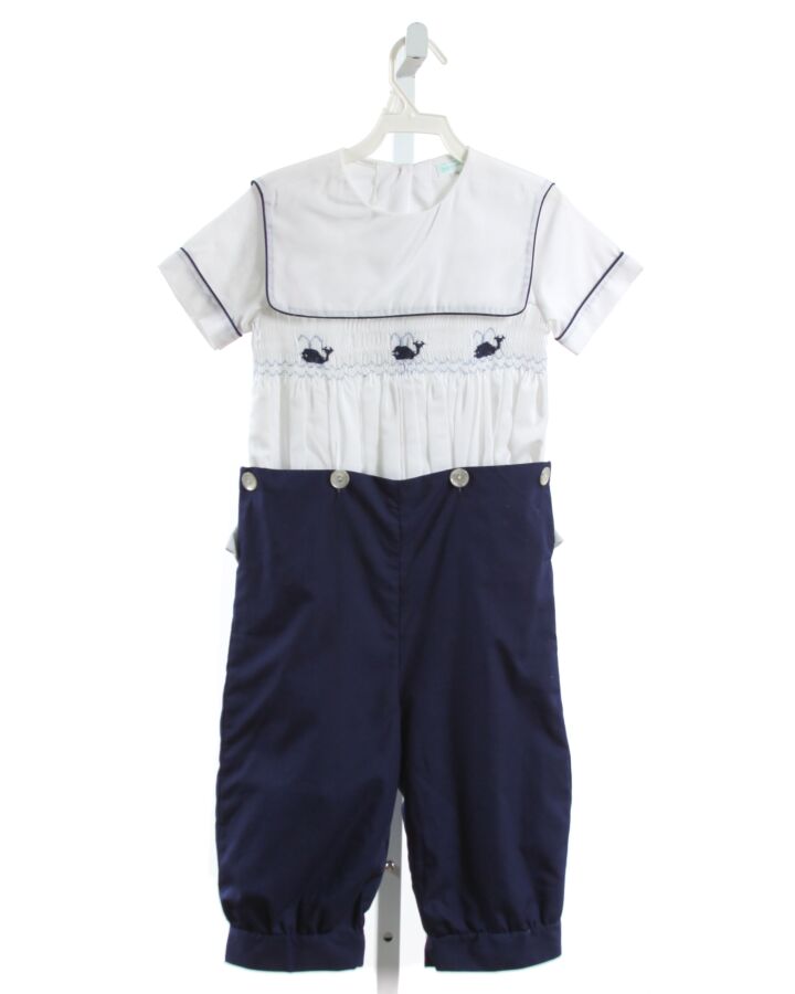 SNIPS N SNAILS  NAVY   SMOCKED 2-PIECE OUTFIT
