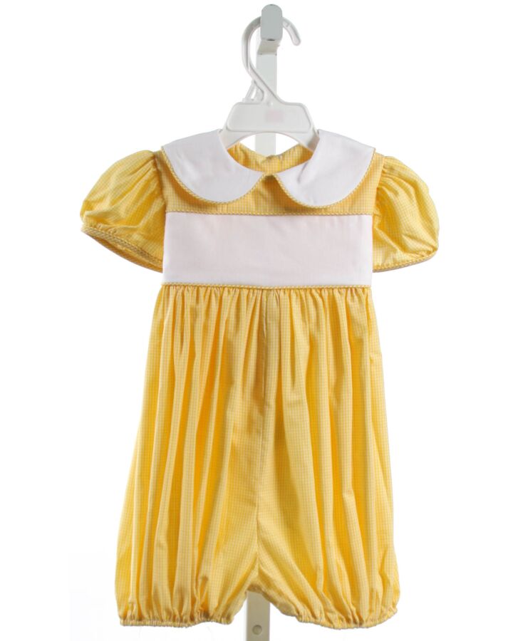 WISH UPON A STAR  YELLOW  GINGHAM  BUBBLE 
