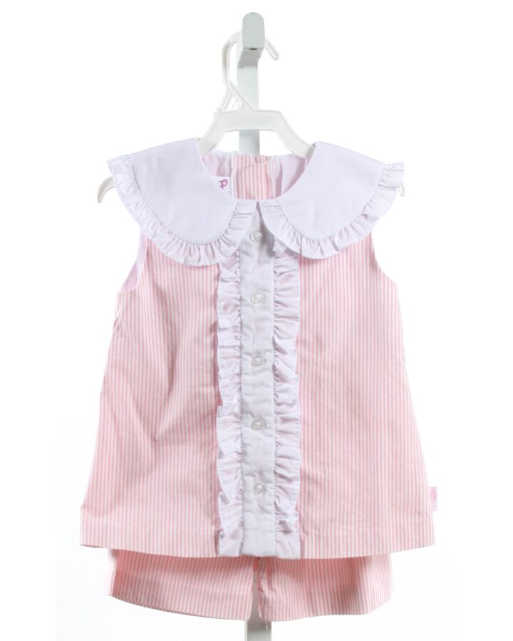 POSH PICKLE  LT PINK    2-PIECE OUTFIT WITH RUFFLE