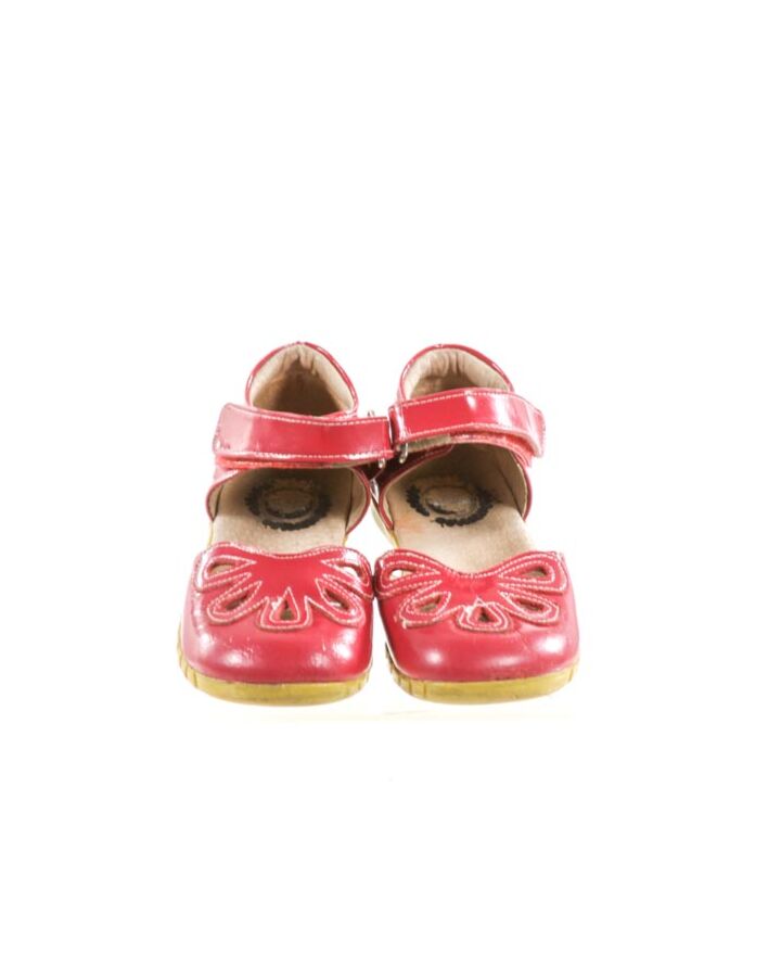 LIVIE & LUCA RED SHOES *GUC - PLAY WEAR QUALITY; SIZE TODDLER 10