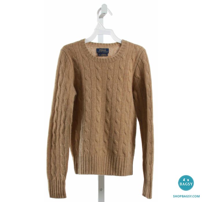 Womens Polo Ralph Lauren brown Wool-Cashmere Sweater