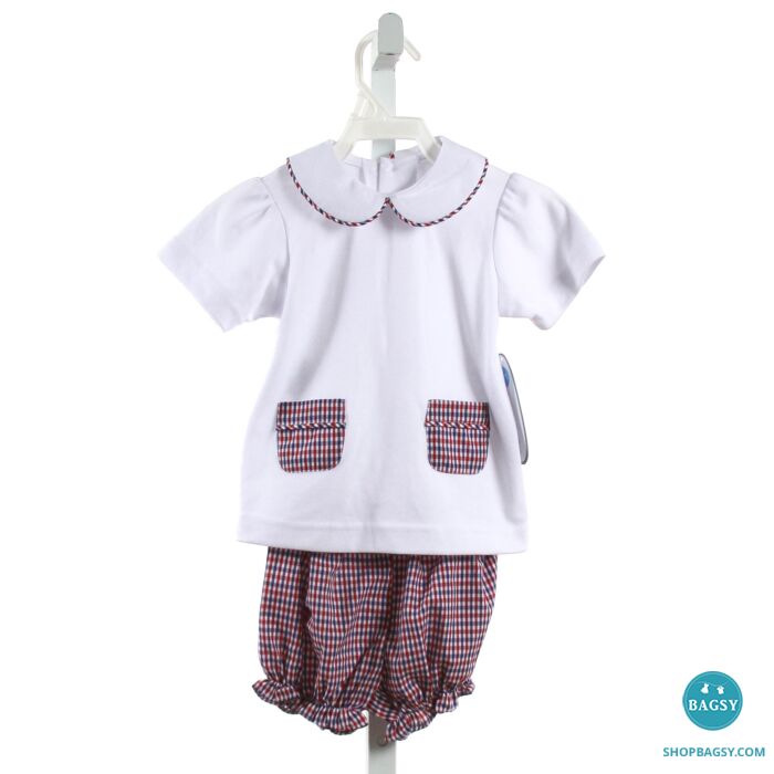 LULLABY SET MULTI-COLOR GINGHAM 2-PIECE OUTFIT