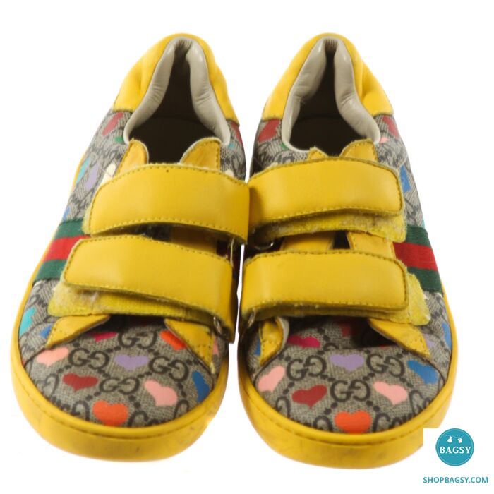 GUCCI SHOES 32 EQUIVALENT TO SIZE CHILD 1; VGU - LIGHT WEAR