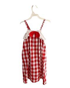 BELLA BLISS RED GINGHAM DRESS