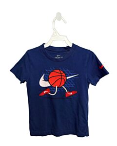 NIKE BLUE PRINTED DESIGN T-SHIRT