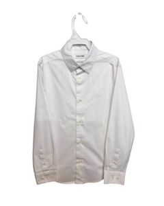 CALVIN KLEIN  WHITE    DRESS SHIRT