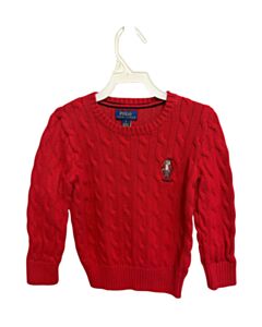 POLO BY RALPH LAUREN RED SWEATER
